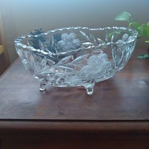Crystal Glass Dish